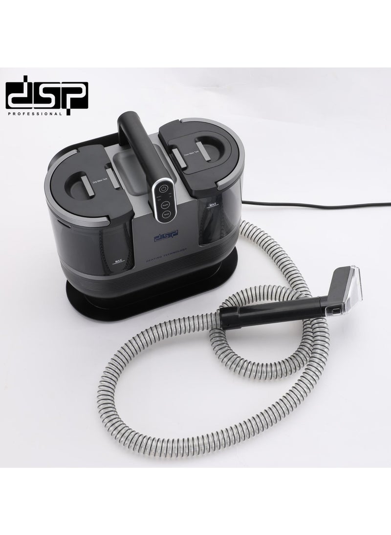 DSP - DSP KD2047 Carpet Cleaning Machine, Portable Fast Heating Spot Cleaner, 12Kpa Stain Remover Shampoo Machine for Pet, Stairs, Car Seat, Sofa, Self-cleaning, 50±5℃ Heat Washing - Image 1