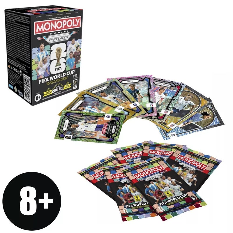 Monopoly Panini Prizm FIFA World Cup 2026 & Legends Trading Cards Booster Box (Assorted) - Image 2