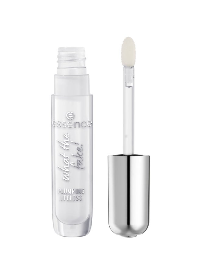 Essence What The Fake! Plumping Lipgloss 100-Sheer Genius - Image 1