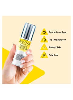 NAMYAA Namyaa Haldi Chandan Intimate Hygiene Wash  With Germ and Odour Protection pH Balanced 100g  - Image 5