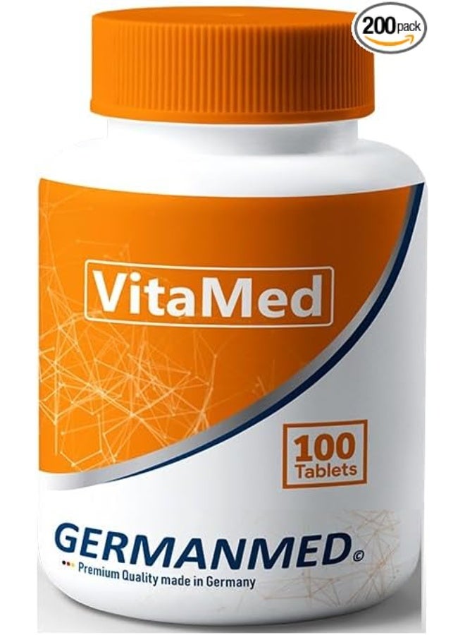 Germany VitaMed Multivitamins + Lutein 100 Tablets . - Image 2