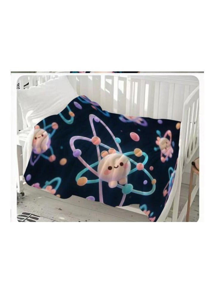 general Flannel thin blanket (warm and comfortable, suitable for sleep, gaming, dust removal and sandproof) 150cm*200cm - 1182 - Image 3