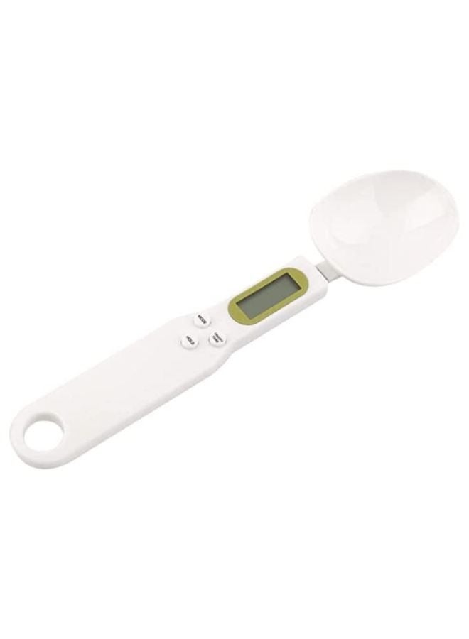Digital Measuring Spoon Weighing for Gram and OZ Digital Kitchen Scale with Handle Grip and Spout for Coffee Power Pills Tea Flour Oil Baking - Image 1