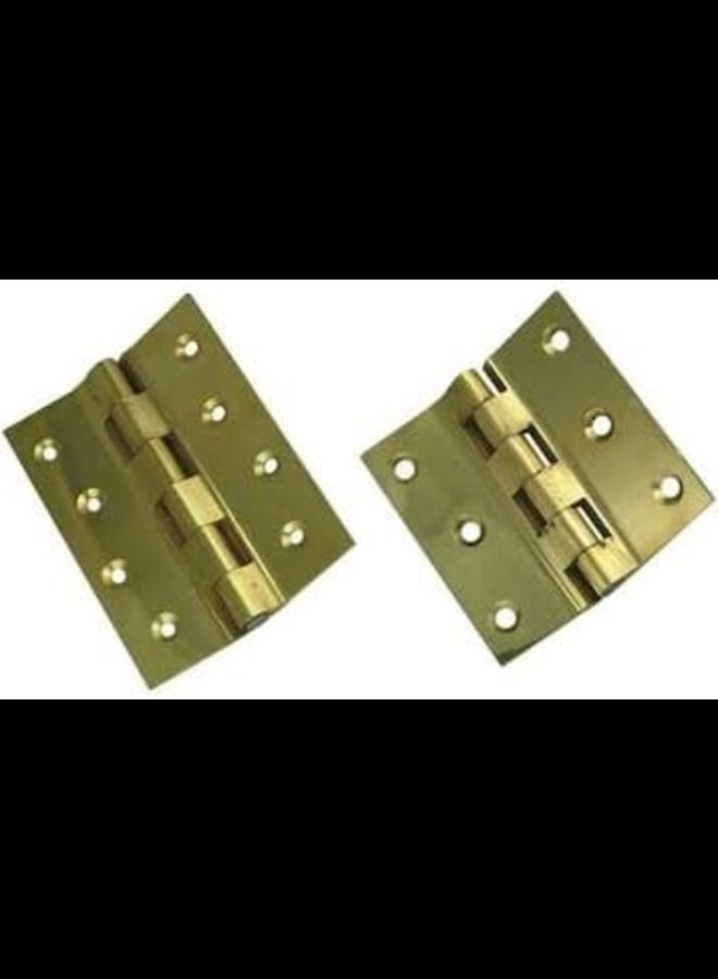 ABBASALI 4x3x3mm Door Hinges Heavy Duty Pack Of 2pcs - Image 1