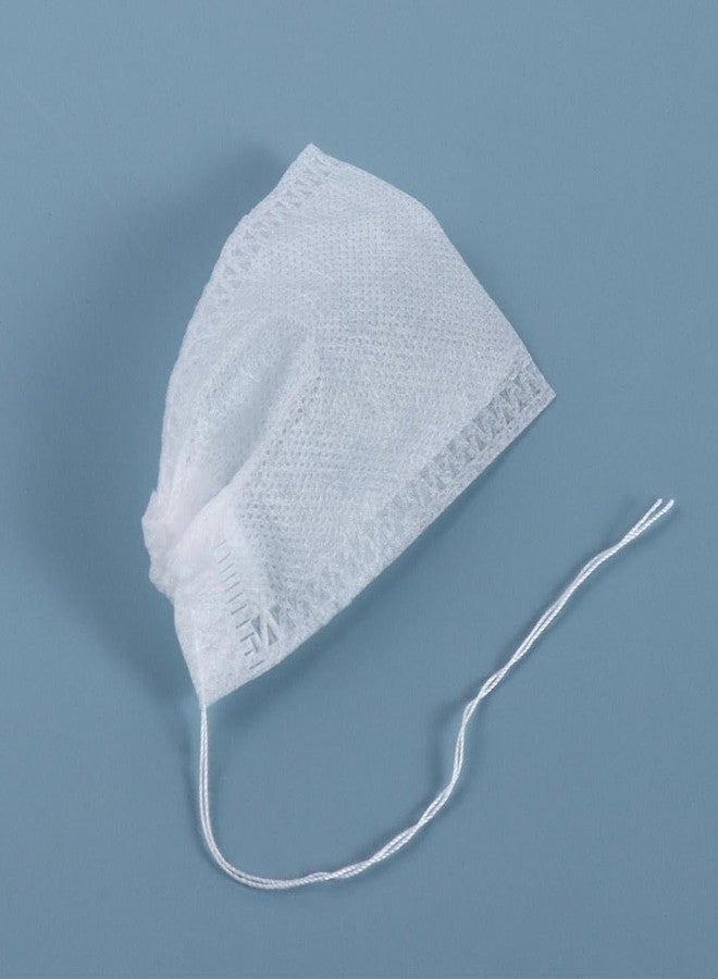 DPWOUM 100 Pcs Disposable Empty Tea Bags with Drawstring,Tea Bags for Loose Leaf Tea,Non-woven Fabric Spice Filters Teabags,Tea Strainers and Filters (10x15cm) - Image 4