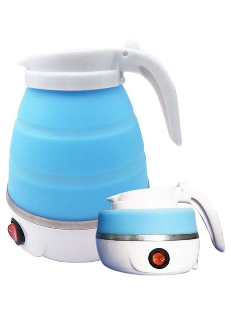 DubaiGallery Travel Foldable Silicon Water Heater Jug Collapsible Mini Portable Electric Kettle  - Image 1