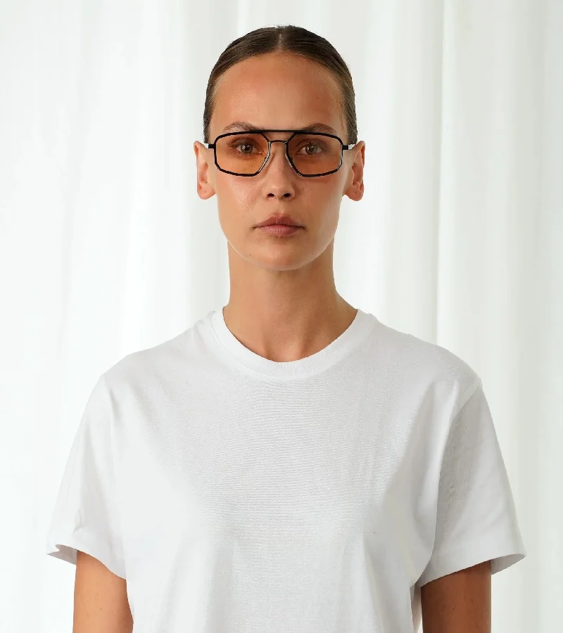 Explicit Poets  Explicit Poets Unisex PABLO Black - Peach Stylish Sunglasses, 6EP14  | Best Price UAE
