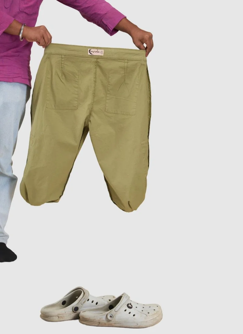 Being Human OLIVE Men Relaxed Loose Fit Cargos Trousers for Men | Best Price UAE