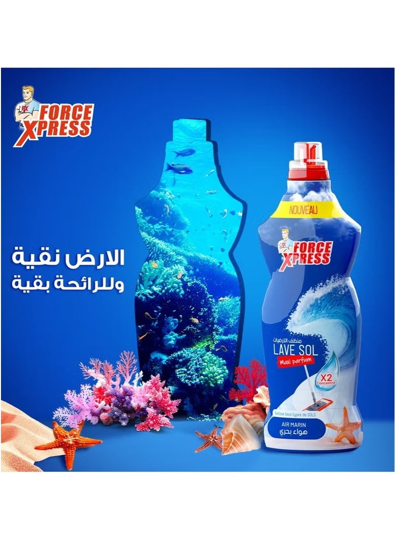  فورس إكسبرس منظف ​​الأرضيات مارين إير X2 المركز 1 لتر - Image 2