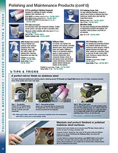 CS Unitec | 40015T PTX Pink Polishing Cream | Can 2.2lbs | Metal Buffer Polisher Machine Accessory for Grinder Tool - Image 2