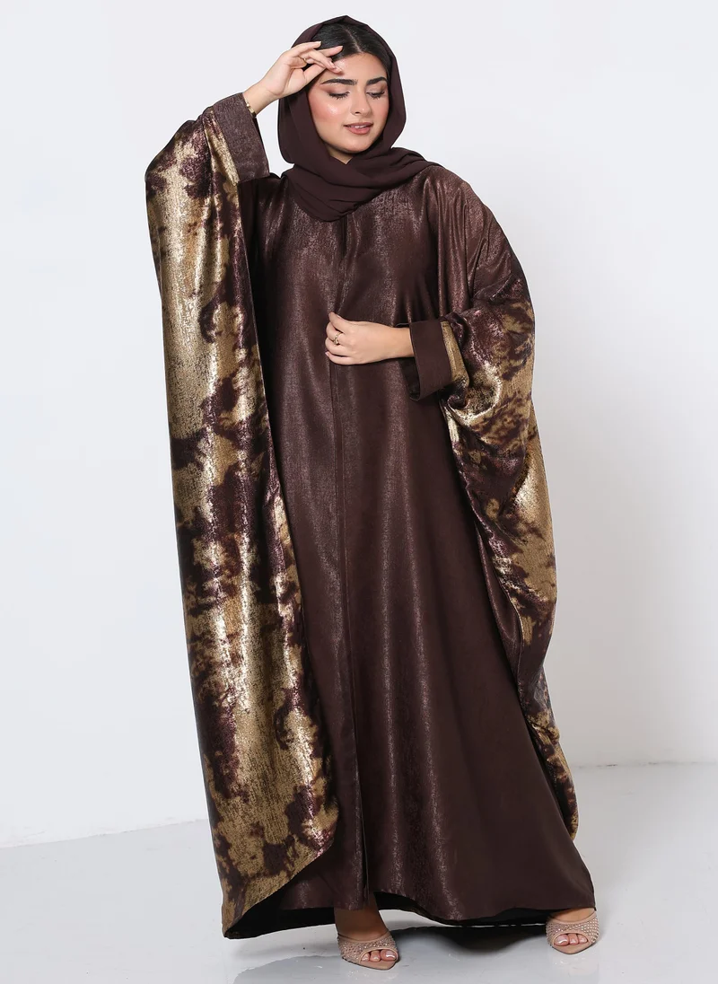 Fennah Open Shimmer Abaya