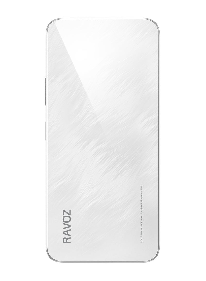 RAVOZ Non Camera Non GPS 12GB RAM (4GB + 8GB) Expandable) 128GB ROM Dual Sim with 5000Mah Battery & NFC Support Astral White - Image 3