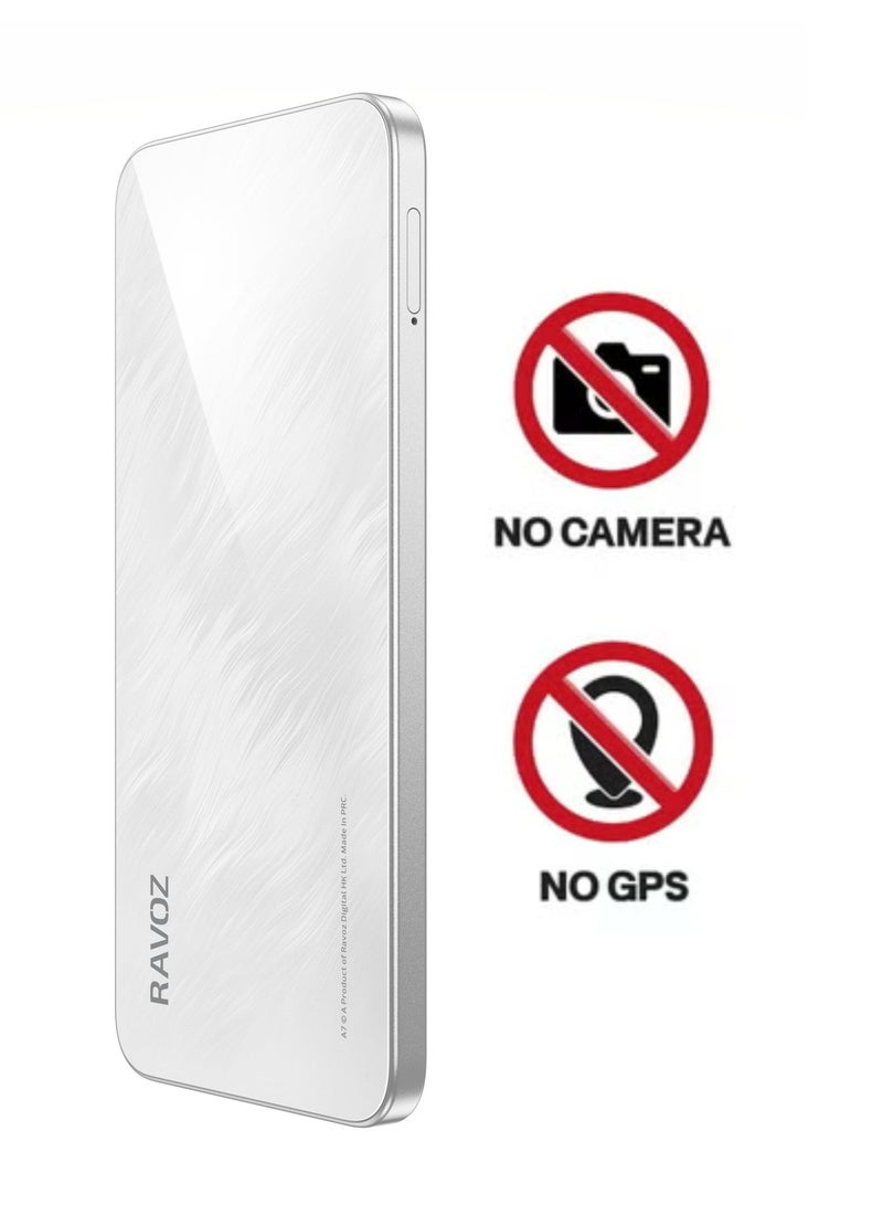 RAVOZ Non Camera Non GPS 12GB RAM (4GB + 8GB) Expandable) 128GB ROM Dual Sim with 5000Mah Battery & NFC Support Astral White - Image 2