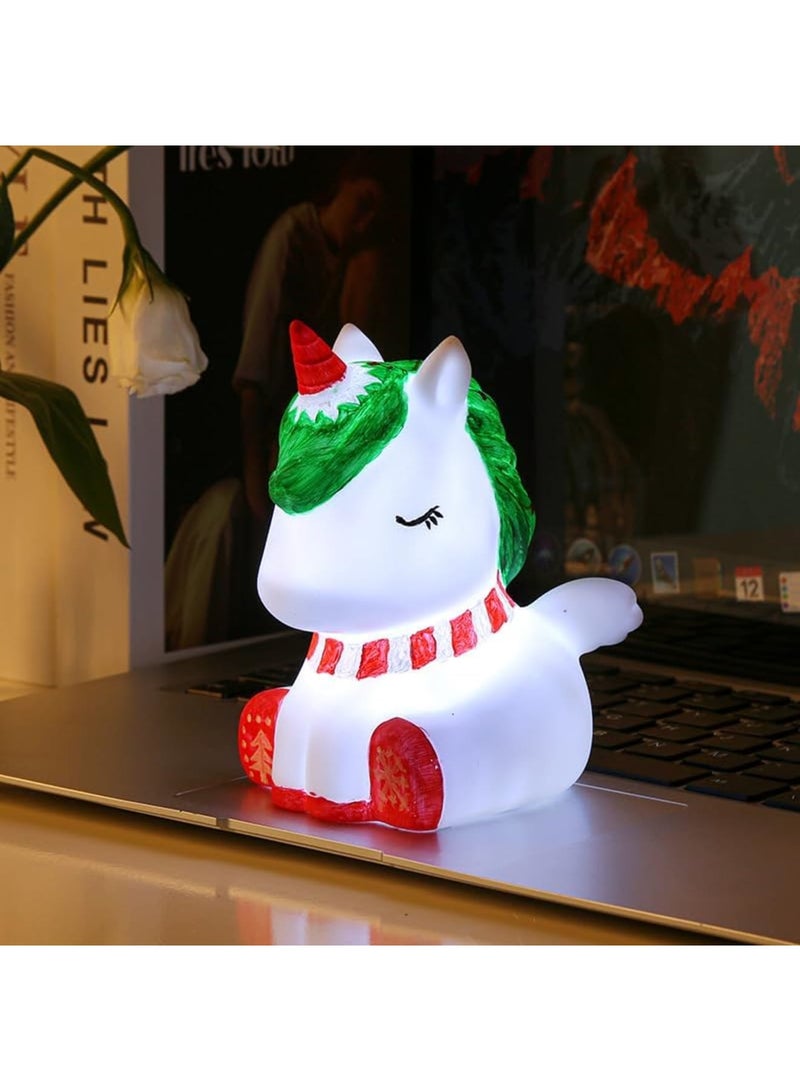 SYOSI Paint Your Own Unicorn Lamp Art Kit, Unicorn Lamp Art Kit for Teens Boys Girls, DIY Crafts, Night Light, Room Decorations, Birthday Gifts for Kids Creative Toy Art Supplies for Kids Ages 3-12+(4.5in) - Image 2