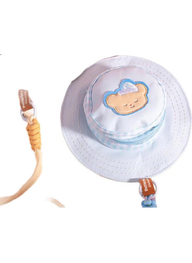 Deli Butter Bear Hat-Shaped Crossbody Bag For Traveling And Outings, Versatile Makeup Storage Sling Bag, Random Color - Image 1