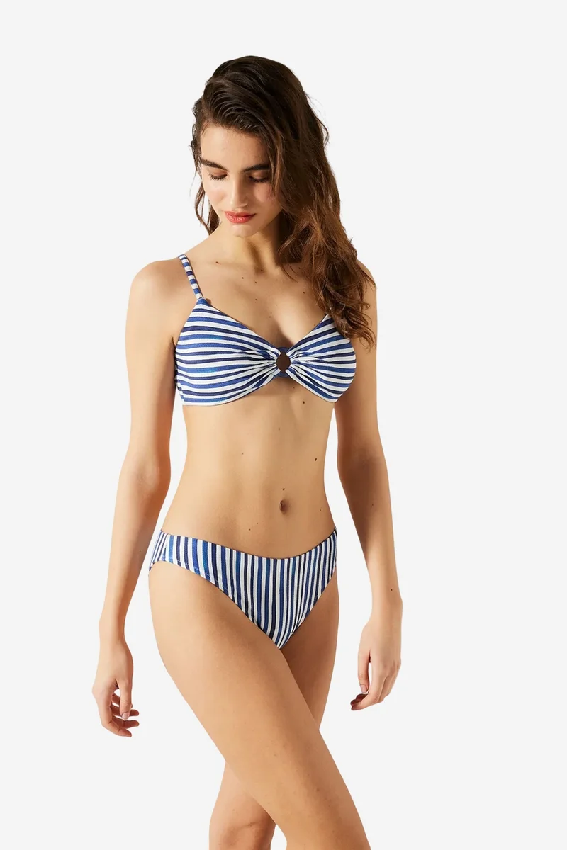 بنتي PENTI Wind Bra Striped Bikini Top