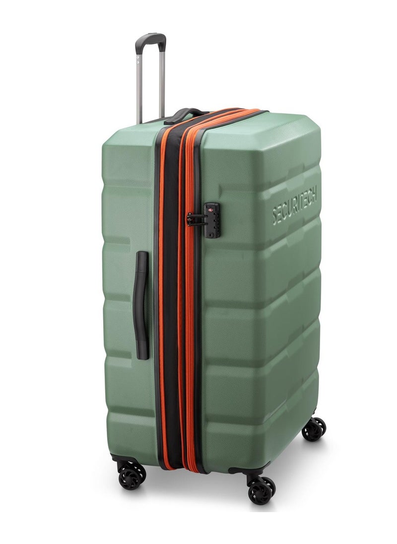DELSEY Paris Citadel 82cm Expandable 4 Double Wheel Check-In Luggage Trolley - Khaki Green  - Image 4