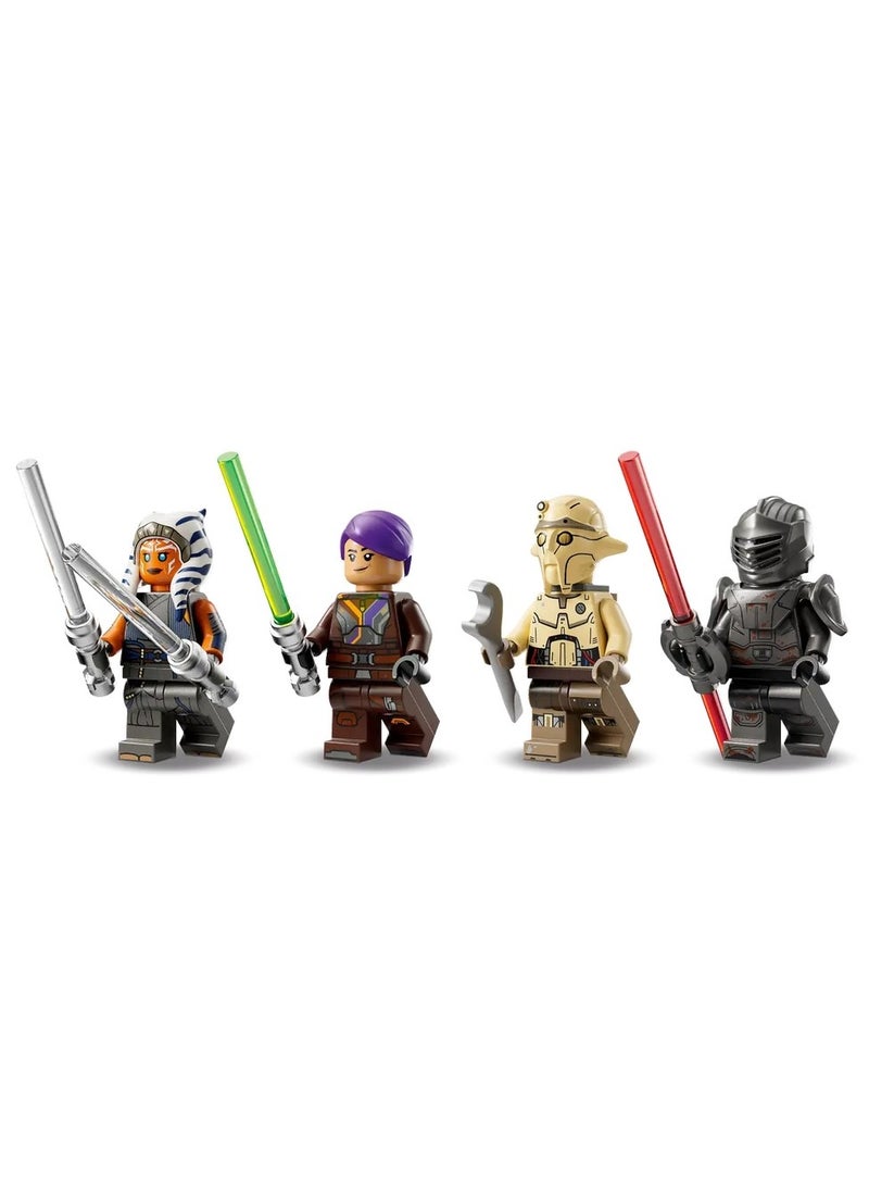 LEGO LEGO - Star Wars Ahsoka Tano's T-6 Jedi Shuttle 601 Pieces - 75362  - Image 4