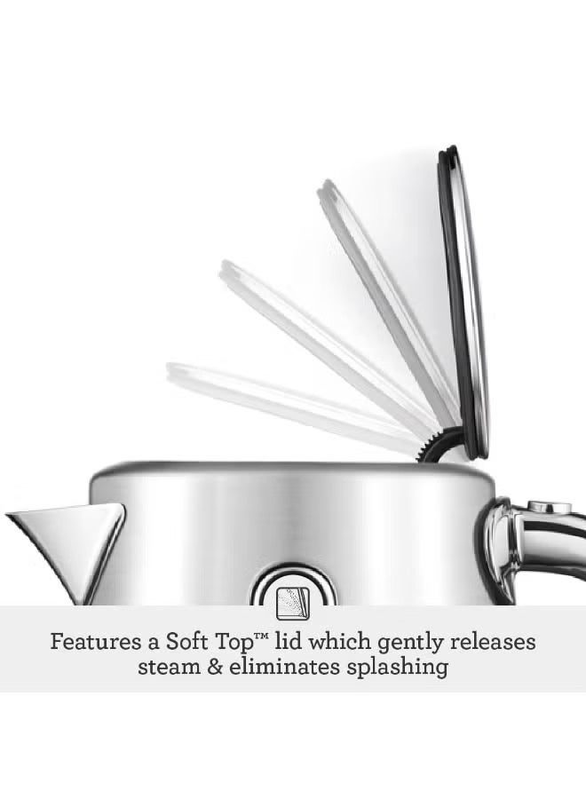 Sage The Soft Top Luxe - 1.7L Quiet and Cordless Kettle with Splash Proof Lid, Fast Boil, 2400W, Black Truffle- UAE Version, 2 Year Manufacturer Warranty - Image 3