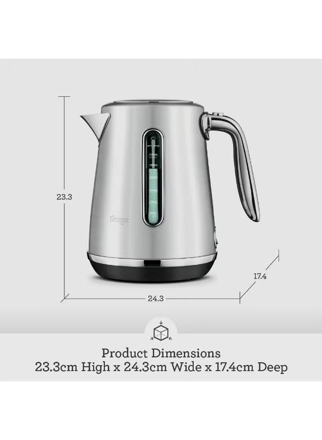 Sage The Soft Top Luxe - 1.7L Quiet and Cordless Kettle with Splash Proof Lid, Fast Boil, 2400W, Black Truffle- UAE Version, 2 Year Manufacturer Warranty - Image 5