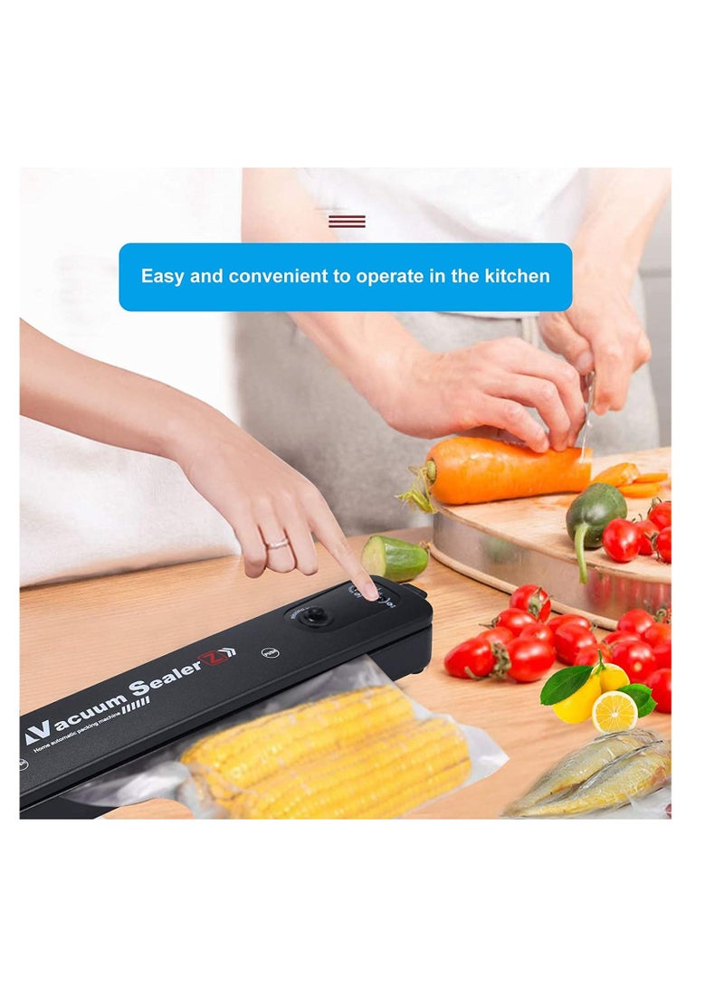 Cool Baby Sealing Machine Automatic Electric Vacuum Packer Film Sealer Household Kitchen Daily Vacuum Packaging Machine 90W - Image 3