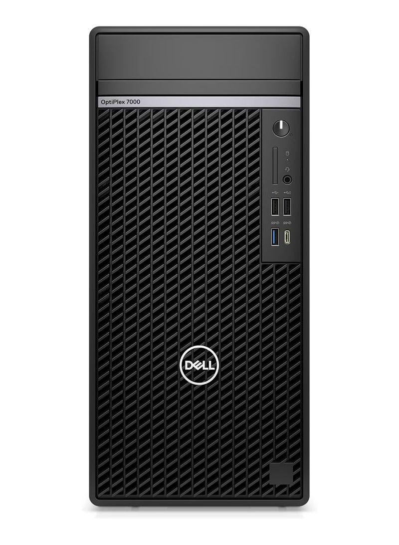 ديل كمبيوتر شخصي OptiPlex 7000 Tower 2023، معالج Core i7-12700/ذاكرة وصول عشوائي 32 جيجابايت/محرك أقراص SSD سعة 1 تيرابايت + محرك أقراص ثابت سعة 1 تيرابايت (هجين)/بطاقة رسومات Intel Xe/نظام التشغيل Windows 11 Pro - Image 2
