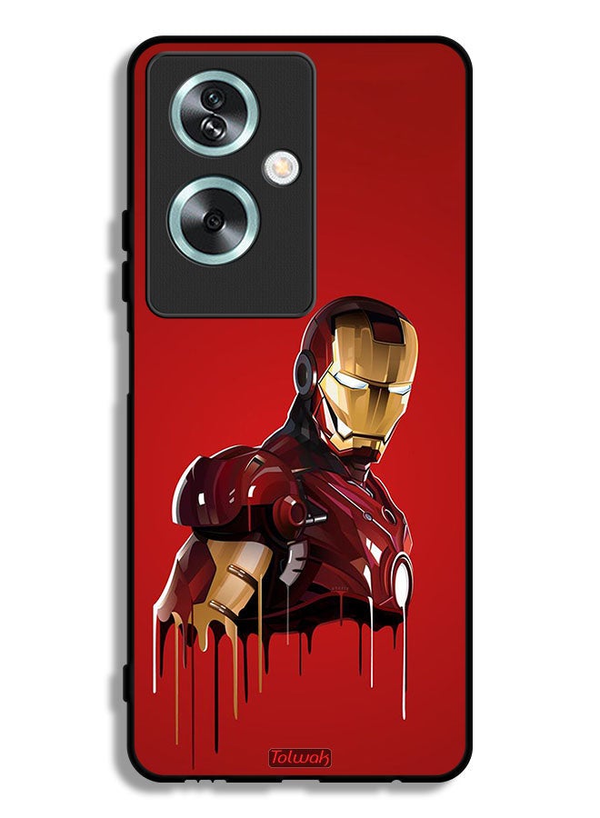 Tolwak Oppo A2 Protective Case Cover Iron Man Art - Image 1