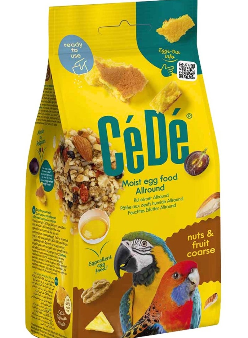 CeDe Egg Food Moist Allround Nuts & Fruit Coarse. 200g - Image 1