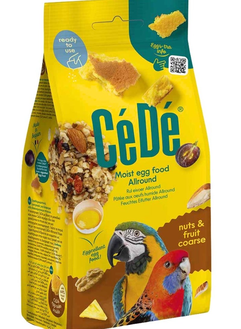 CeDe Egg Food Moist Allround Nuts & Fruit Coarse. 200g - Image 4
