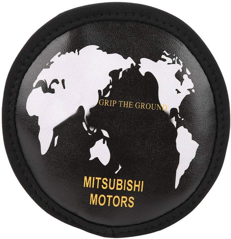 comfrt RC Spare Tire Cover, Durable Dustproof PU Leather 1:10 Scale Remote Control Crawler Car Spare Tire Cover RC Body Parts Dustproof Cover Mood Decoration Fit for 1/10 RC Car(C) - Image 1