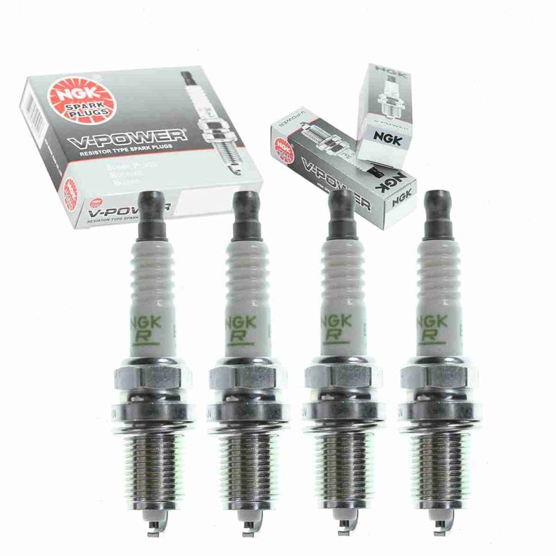 4 قطع شمعات احتراق NGK VPower متوافقة مع تويوتا كامري 22L L4 1997-2001