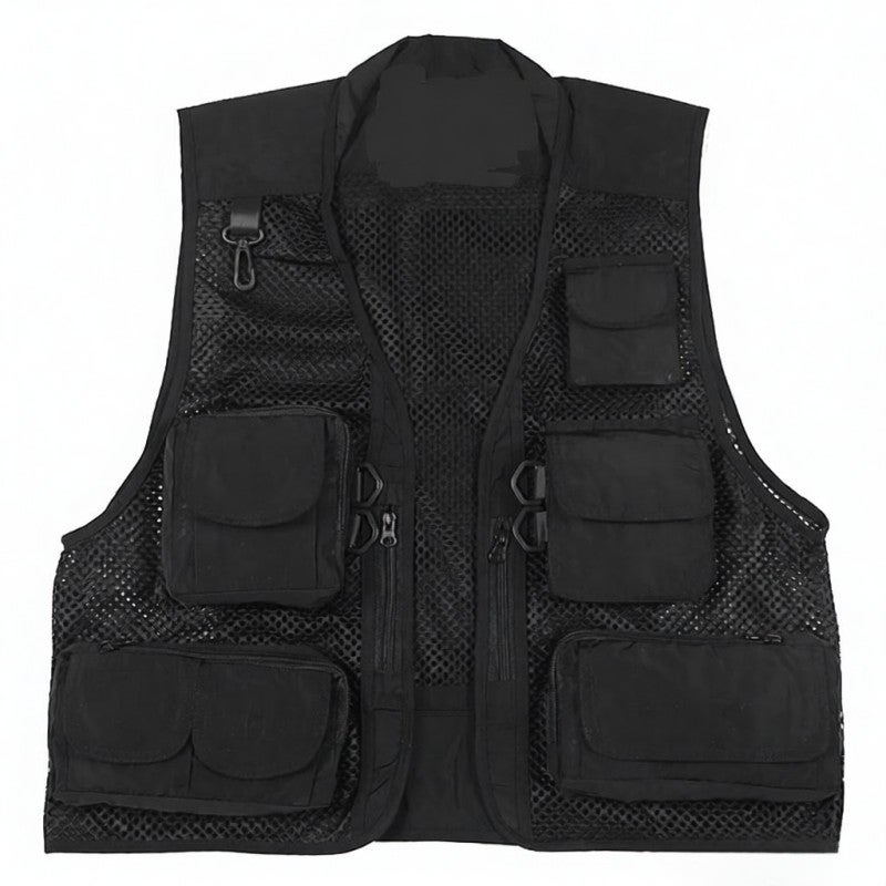 JARUSITE Durable Fabric Breathable Mesh Moisture-Wicking Lightweight Accessories - Detachable Design Sturdy Buckle Secure Pockets for Outdoor Activities - Image 1