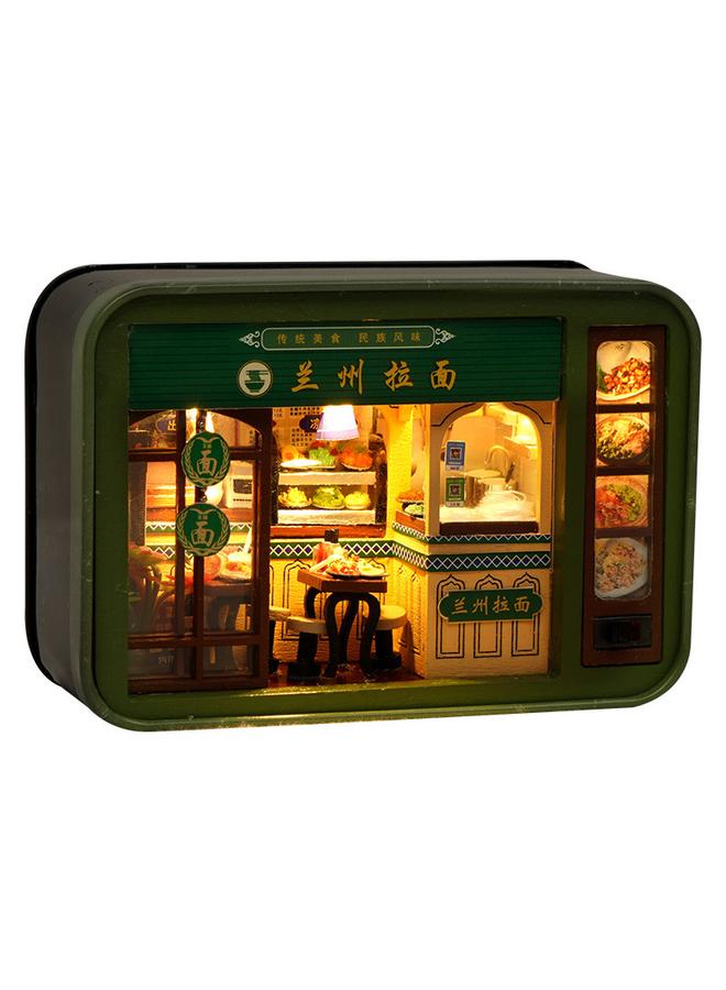 Bluejw DIY Cabin Handmade Tinplate Box Childhood Memory Model Three-dimensional Architecture Creative Birthday Gift - Image 1