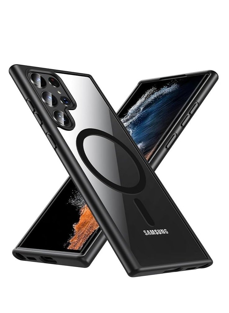 MagSafe Compatible Clear Case for Samsung Galaxy S24 Ultra- Slim, Protective & Scratch-Resistant