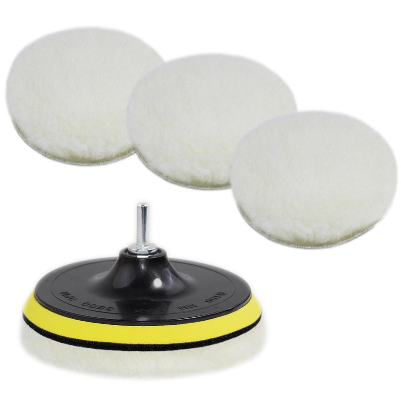 TuhooMall Car Foam Polishing Buffing Kit, Polishing Buffing Pads, Wool Pads,Polishing & Buffing Wheels, for Headlights & Body Foam Wax & Buffer Kits (27) - Image 1
