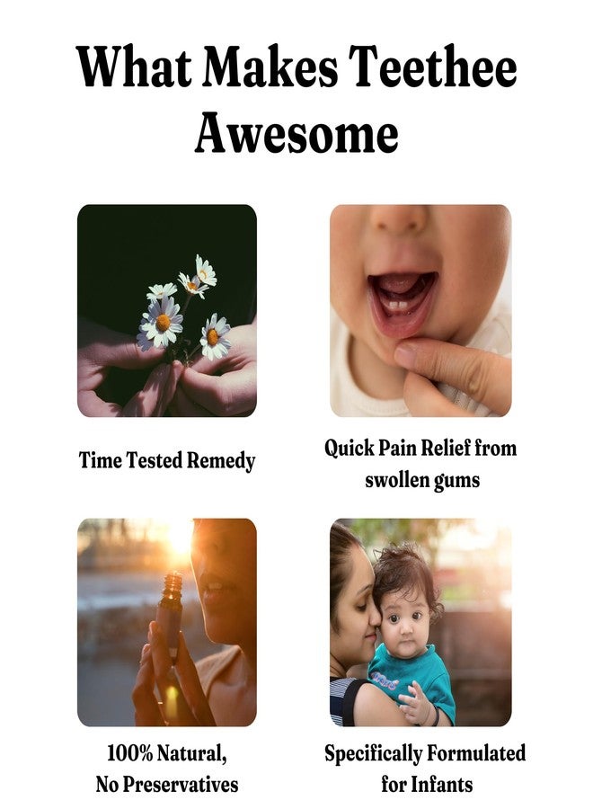 Greenatva Teethee By Greenatva - Baby Teething Relief Roll On | Roman Chamomile, Lavender Essential Oil Blend | Safe Alternative to Plastic & Silicone Baby Teether | 10ml per bottle | Lasts More Than 3 Months On Daily Usage | Organic, Vegan - Image 5