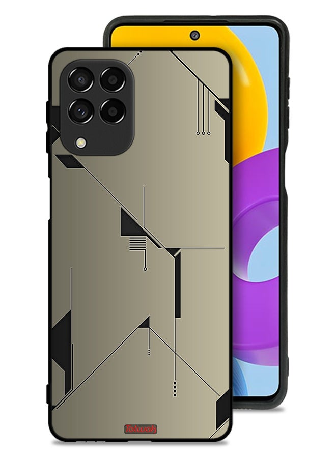 Tolwak Samsung Galaxy M53 Protective Case Cover Minimalism Abstract Digital Art - Image 1