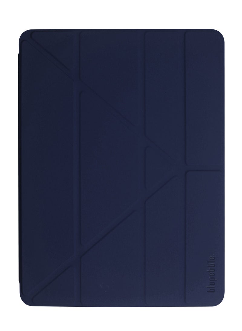 blupebble Hybrid Folio with Pen Holder Transparent Back with Auto Sleep/Wake function Shockproof Slim Case Designed for iPad 10.2-inch 7/8/9th Gen - Image 2
