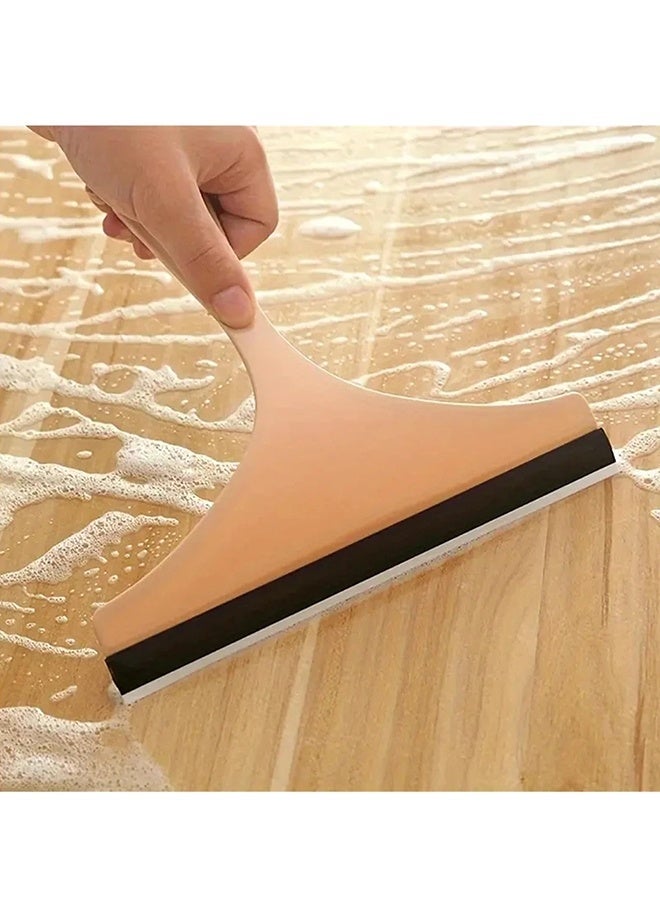 3PCS Multi-Purpose Silicone Water Wiper Squeegee, Car Windshield & Glass Cleaner Scraper, Portable Cleaning Tool for Car Window, Bathroom, Kitchen, Plate & Household Glass Surface Cleaning, Random Color - Image 4