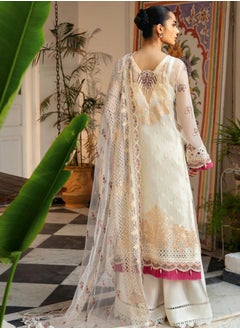 Sky cashmere Dastak Chiffon Stitched Dress  - Image 5