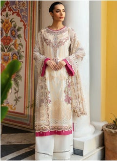 Sky cashmere Dastak Chiffon Stitched Dress  - Image 2