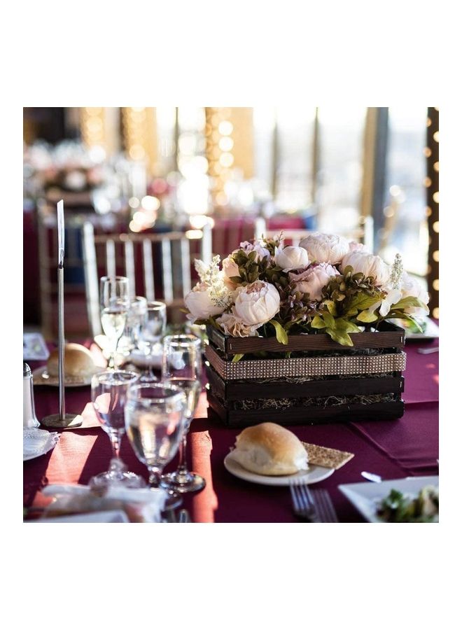 NIBEMINENT 2-Piece Artificial Peony Silk Flower Bouquet Multicolour - Image 3