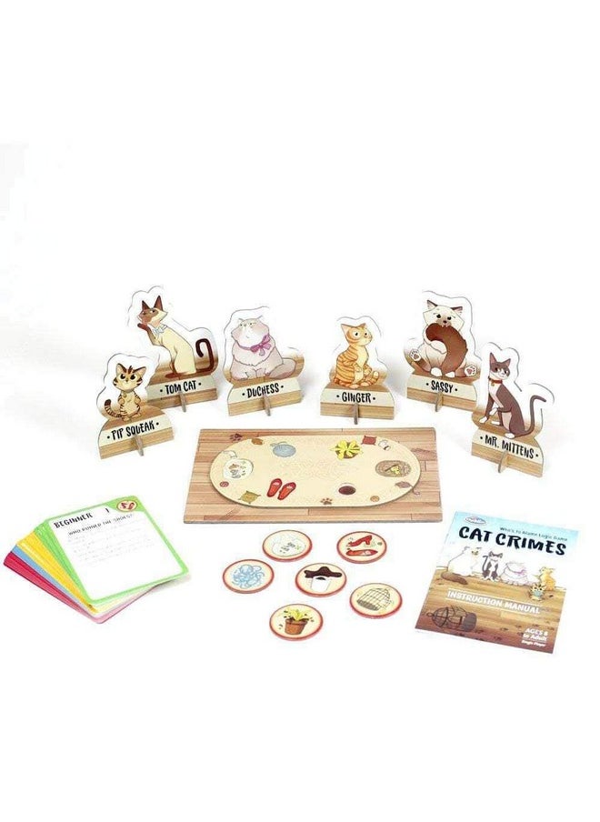 thinkfun ThinkFun Cat Crimes Brainteaser - Engaging Logic Game for Kids and Adults | Develops Critical Reasoning Skills |Durable Components | Fun Cat Themed Artwork | Ideal for Ages 8+  - Image 2