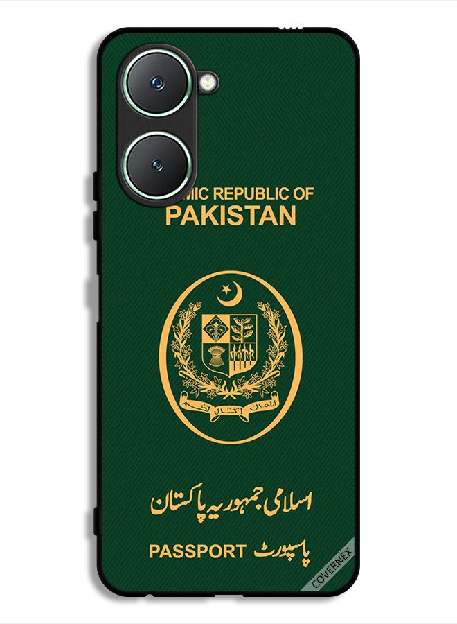 Covernex Vivo Y18i 4G Protective Case Cover Pakistan Passport Pattern