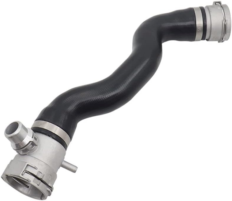 Aluminum Fitting Radiator Coolant Hose 2012-2016 For BMW F10 528i 2012-2016, 528i xDrive, L4 2.0L Petrol Sedan, Replacement # 17127619684 - Image 1