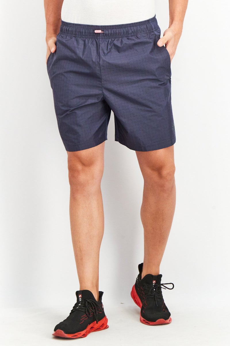 Adidas Men Sportswear Fit Training Shorts, Shadow Navy/Carbon - Image 1