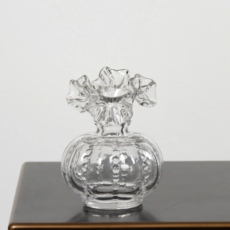 Y&D High Quality Transparent Glass Vase - Modern Creative Design for Living Room, Party, Wedding & Hotel Decoration - Flower Vases Centerpiece - Image 4