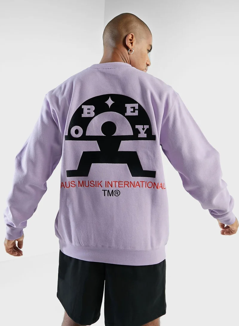 OBEY Haus Musik Sweatshirt