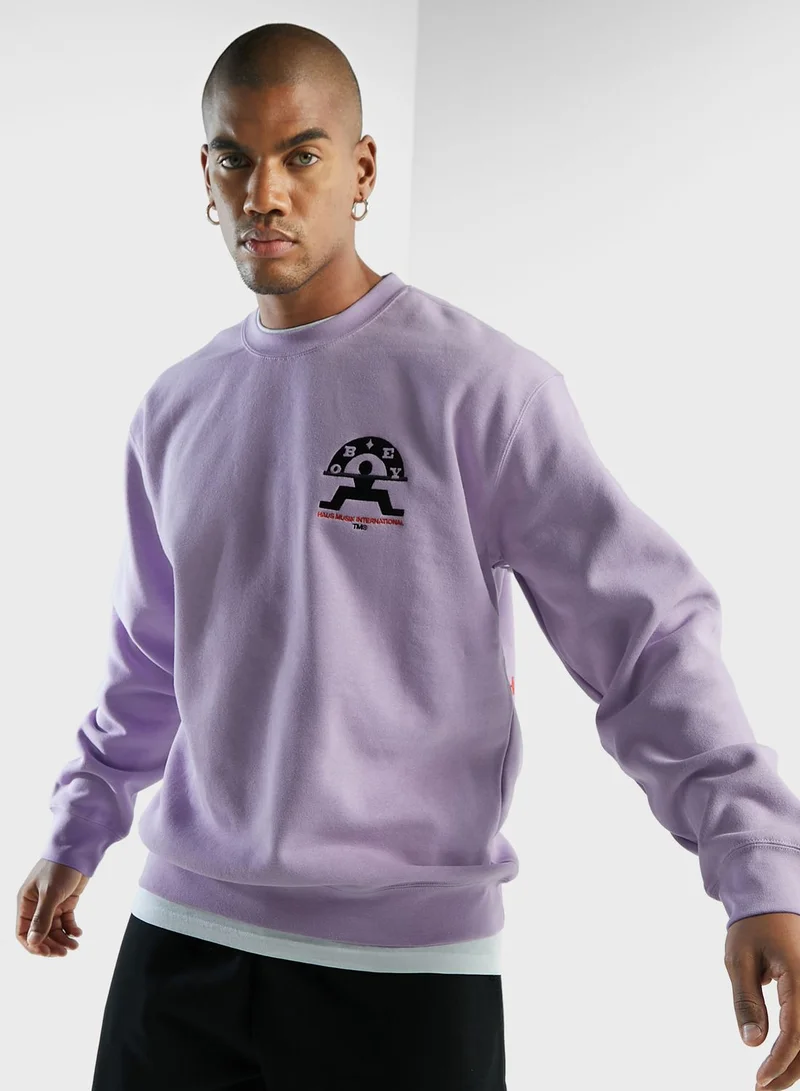OBEY Haus Musik Sweatshirt