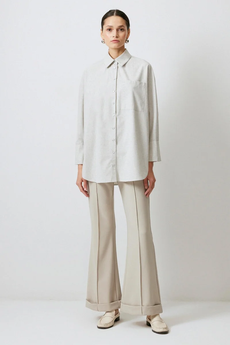 Touche Regular Fit Melange Shirt